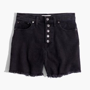 Madewell High Rise Denim Shorts